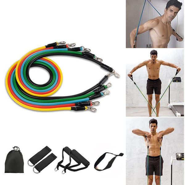 11Pcs Fitness Resistance Bands-Bands Set for Workout - NY Store